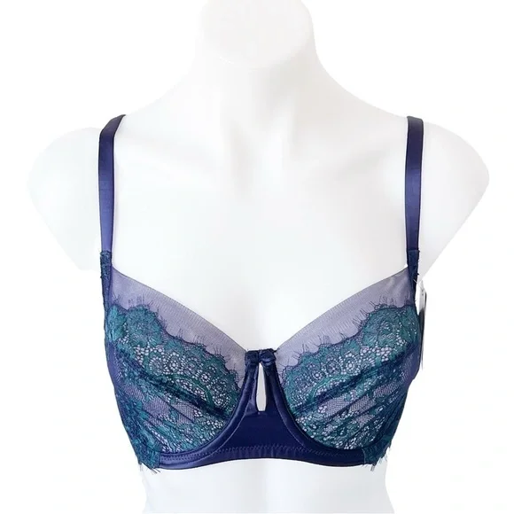 NWT Wacoal 855323 Center Stage Underwire Bra 32DD Full Coverage Lace - Picture 11 of 12